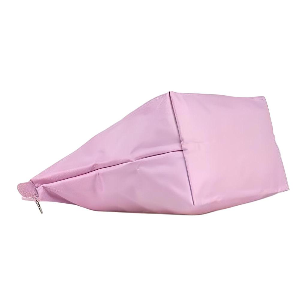 New LONGCHAMP Le Pliage Polyamide Canvas Fabric Canvas Bag Dumpling Bag One Shoulder Handbag Medium Size Women's Pink 2605619P36