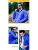 Men's 2024 Ultra-Light Down Jacket: Short, Hooded, Plus Size, Cold-Proof, Warm Autumn/Winter Outerwear for Young and Mid-Age Men