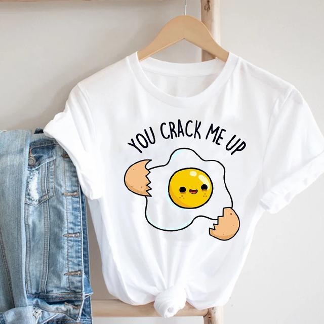 Kvinnor Fjäril Kortärmad Vår Sommar Trend Tryck Kläder Mode Kläder Tryck T-tröja T-shirt Kvinnlig Grafisk T-shirt