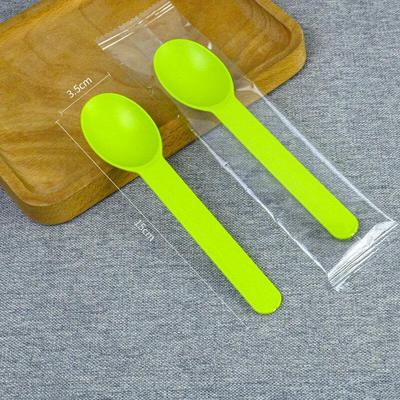 Disposable Corn Starch Yogurt Spoons