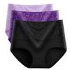Braguitas M-5XL para Mujer Ropa Interior Abdominal de Cintura Alta Algodón Calzoncillos Sin Costuras Chica Talla Grande Ropa Interior Íntima Femenina 3 Piezas/Lote