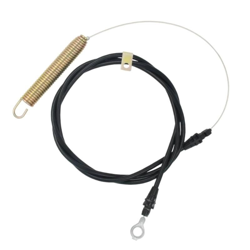 Deck Engagement Control Cable with Spring