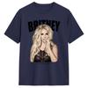 Leisure Singer BBritneys Spears TShirt Unisex Crewneck 100 Cotton Summer Fashion T Shirt Short Sleeve Tees Summer Tops