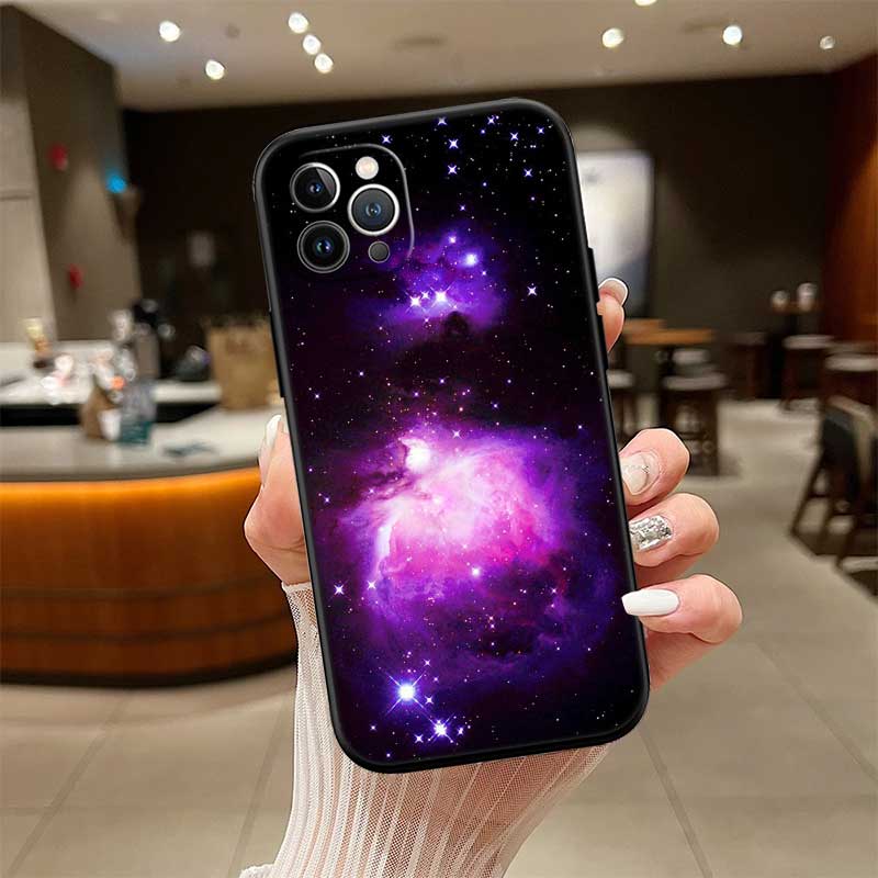 UP43 Purple Space Star New High-End Shell Phone Case for Redmi Note 13 14 Pro+ Plus A3 A3X 13X 13C 13R 14S 14C 14R