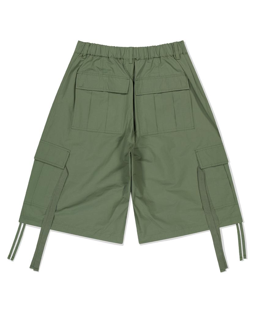 Maha Grid Bermuda Cargo Short Khaki(Mg2Emmpa60A)