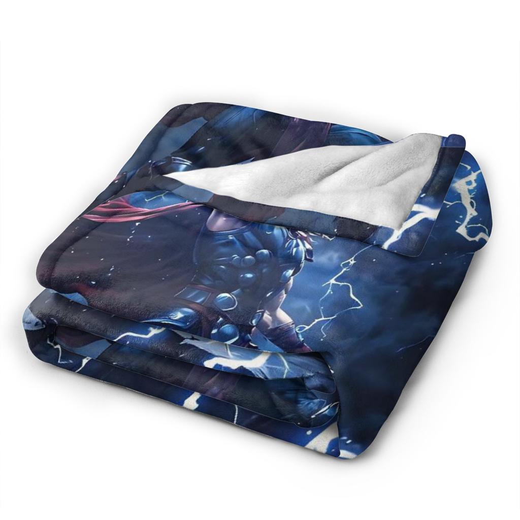 Thor Decke Warm Weich Lustig Plüsch Überwurfdecke für Sofa Sessel Picknick Flanell Bettdecke Bettbezug