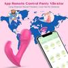 Wearable Panty Vibrator App Remote Control Butterfly Vibrator, Realistic Dildo Vibrator Rabbit Vibrator with 9 Vibrating Modes Sex Toys for Women