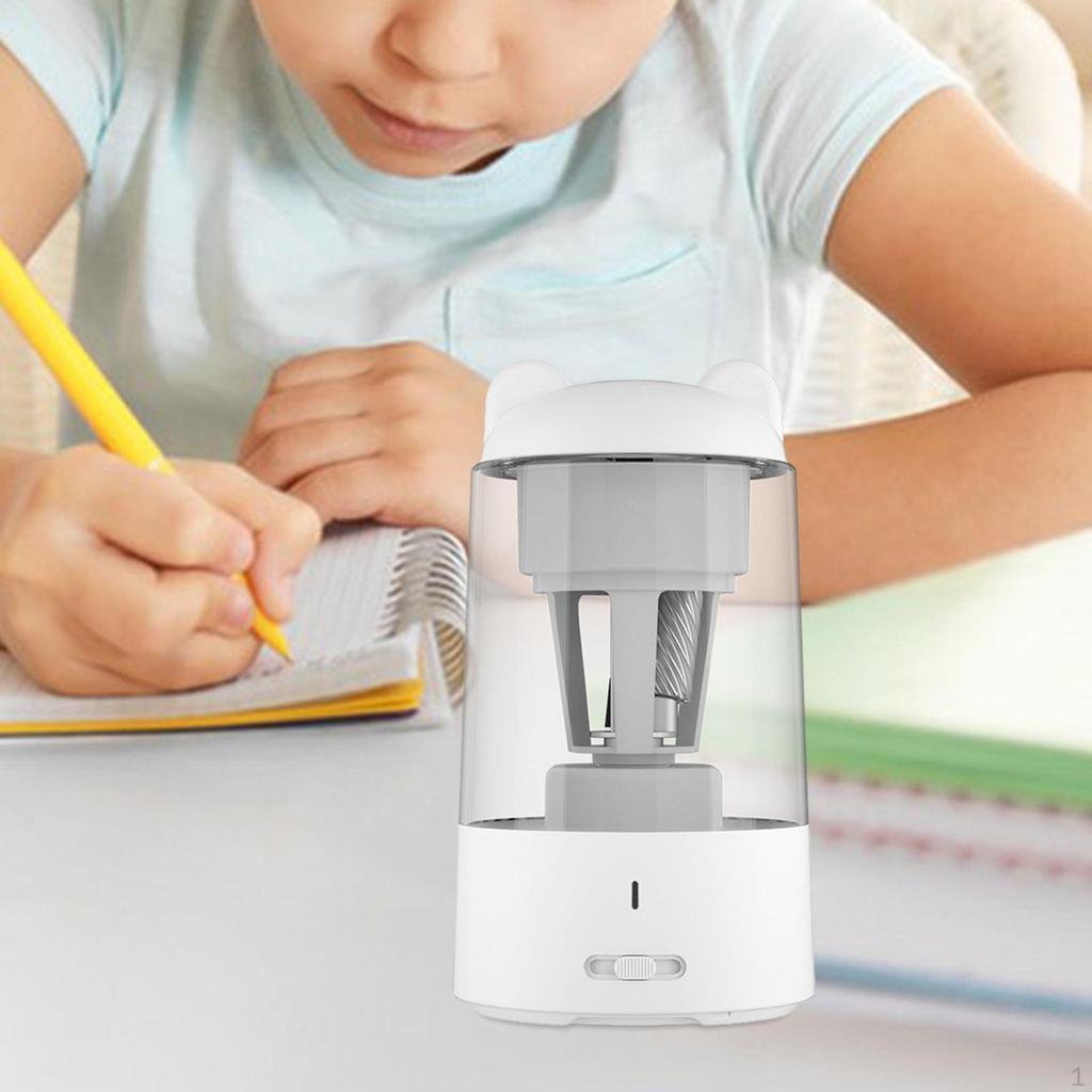 Apontador de Lápis Elétrico Eficiente para Uso em Escritório e Sala de Aula