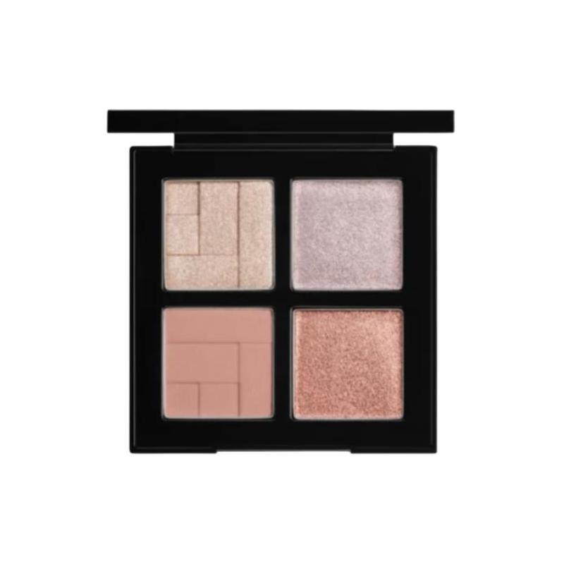 Shu Uemura eye shadow Nude makeup 2025 summer four-color shadow, natural, shiny and easy to color Sculpt series Melty Nude #Cool BlushNude pink розовый