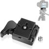 200PL-14 Quick Release Plate 323 RC2 1/4" 3/8" Mounting Adapter Universal Ball Head Rapid Connect Adapter for Manfrotto Monopod