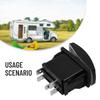 On Off Switch Rocker Switch 12V/24V 5Pin ABS Horn Toggle Rocker Speaker Push Button For Marine Car Boat RV ATV