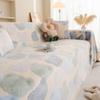 Fleece Sofa Cover Towel Winter Thickened Fleece Sofa Cushion Cartoon Style Leather Sofa Cover