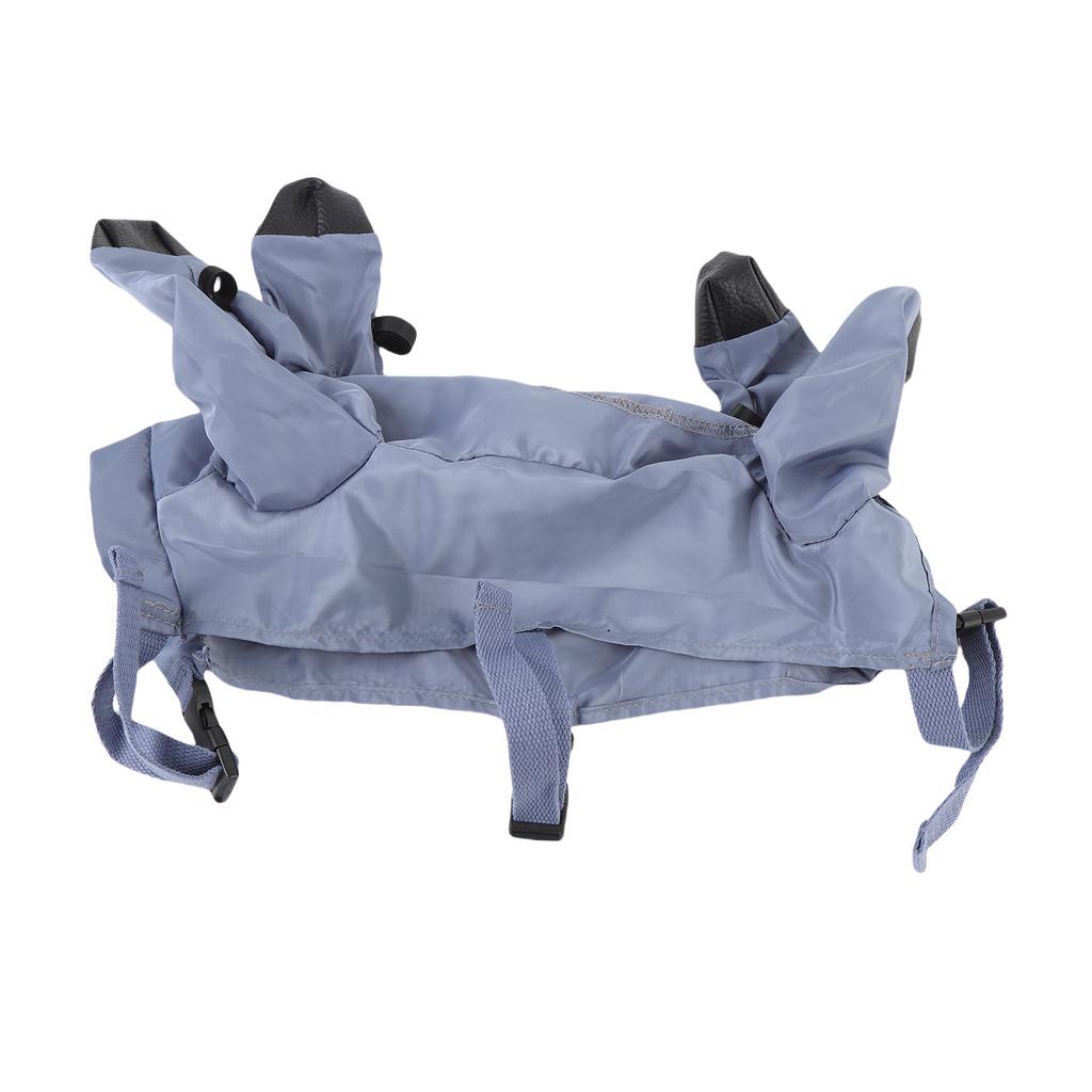 Pantaloni de câine impermeabili cu cizme de câine Material cu memorie Respirabil Protecții pentru labele câinelui Îmbrăcăminte pentru Zile Ploioase