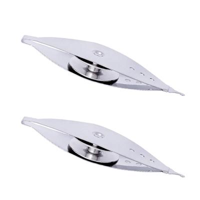 Pack of 2 Sturdy Iron Sewing Bobbins Accessory With Most Machines for Smooth Weaving