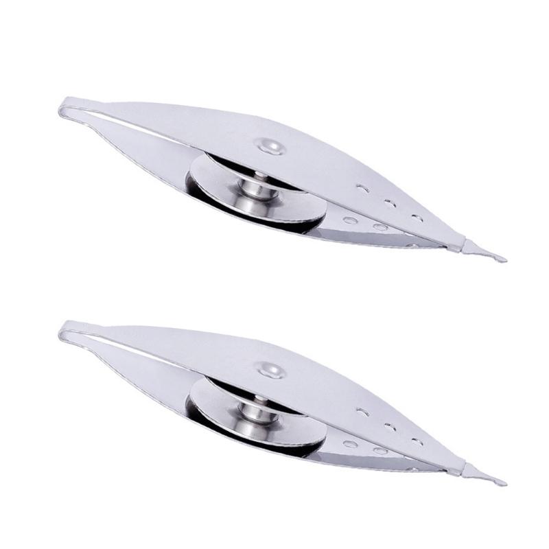 

2 Pieces Sewing Machine Bobbins With Corrosions Resistant Finish for Tidying Thread Management 1