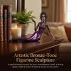 Creative Aroma Statue Stand Handcrafted Incense Burning Tray Women Figurine Incense Burner  Home