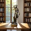 Statua Creativa Retrò Dea della Giustizia Ornamento per Studio Legale Regali Scultura per Soggiorno Decorazione da Scrivania