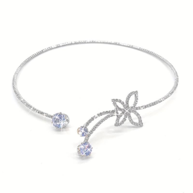 Luxurious, Fashionable, and Elegant Party/ball Bling-bling Butterfly Choker, Niche Design Necklace, Simple Collarbone Chain, Women's Neck Accessory