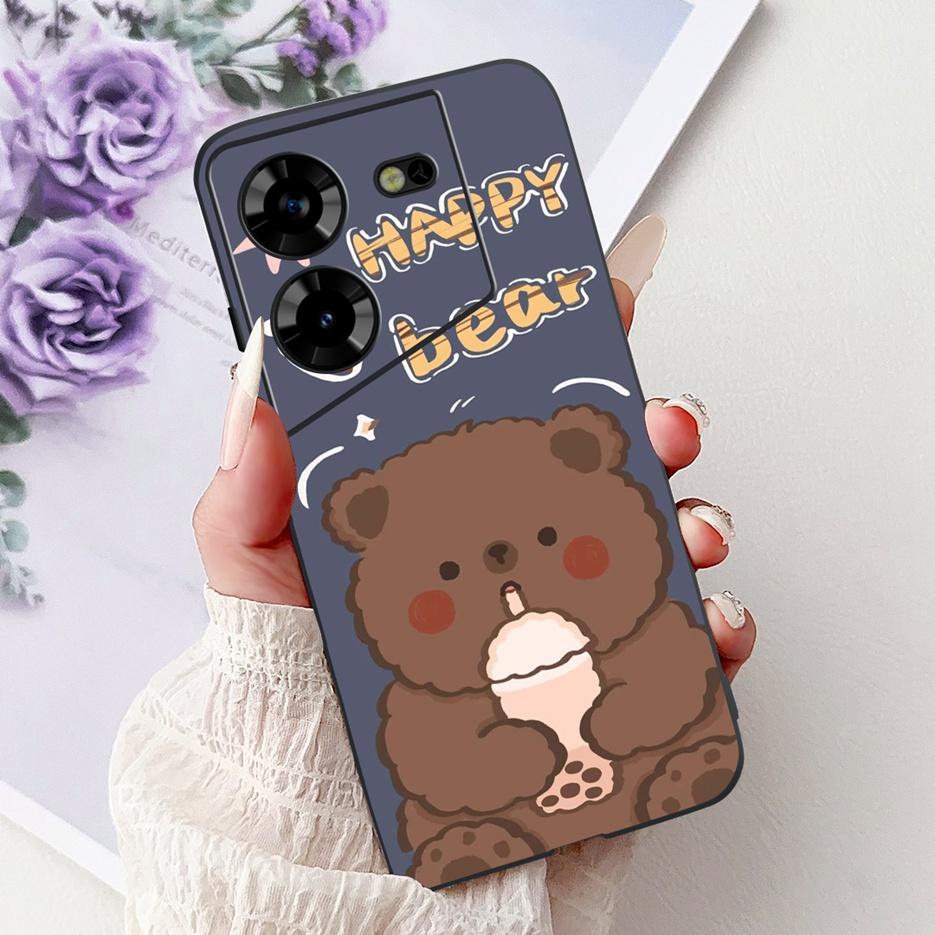 For Tecno Pova 5 Case LH7n Cute Fashion Pattern Cover Soft TPU Phone Cases For Tecno Pova 5 Pro LH8n Pova5 Pro Back Cover Bumper