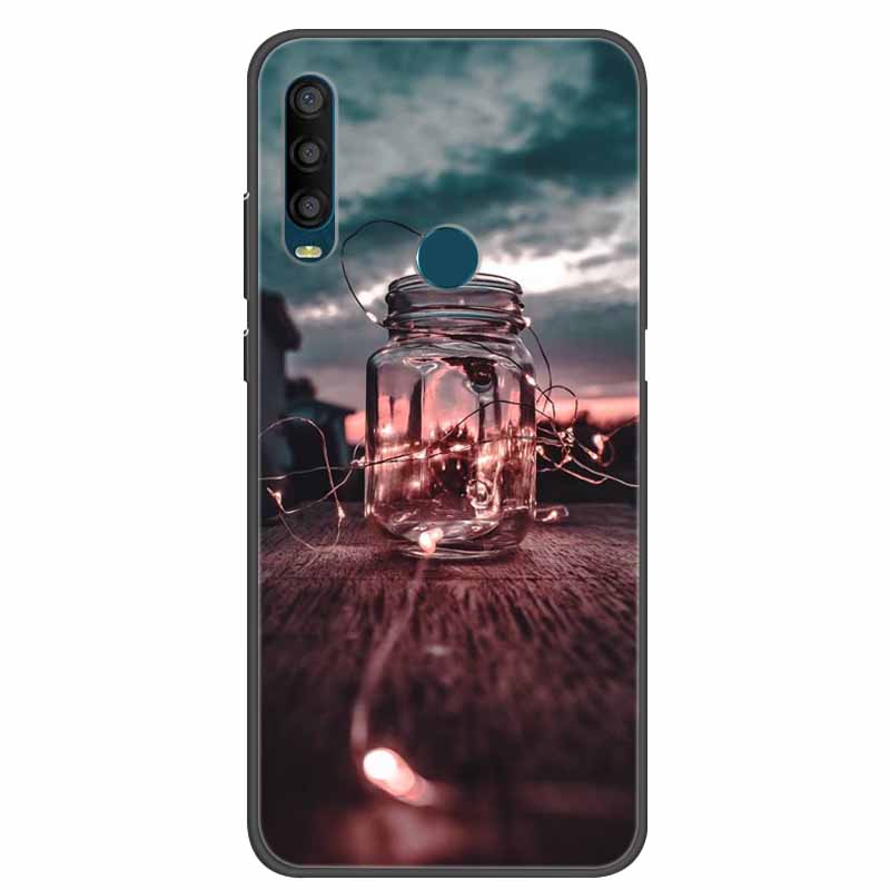 Voor Alcatel 3L 2020 Hoesjes Gedrukte Kat Zacht Siliconen Achterkanten voor Alcatel3L 3 L 2020 5029Y 5029 5029D Fundas Capa Coque 6.22