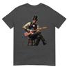 Abraham Lincoln Playing Guitar Patriotic 4th July 250th Usa TShirt