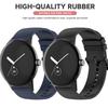 Silicone Band For Google Pixel Watch 4/3/2/1 41mm Sport Strap For Pixel Watch 4/3 45mm Smartwatch Elastic Bracelet Accessories
