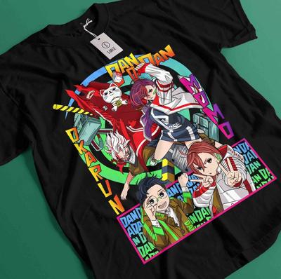 Dan Da Dan Tričko Okarun Tričko Momo Ayase Tričko Ken Tričko Turbo Jin Aira Seiko