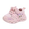 Children's Luminous Sneakers, Girls' Shoes, New Spring and Autumn Cartoon Casual Running Shoes, Baby Soft-soled Non-slip Shoes