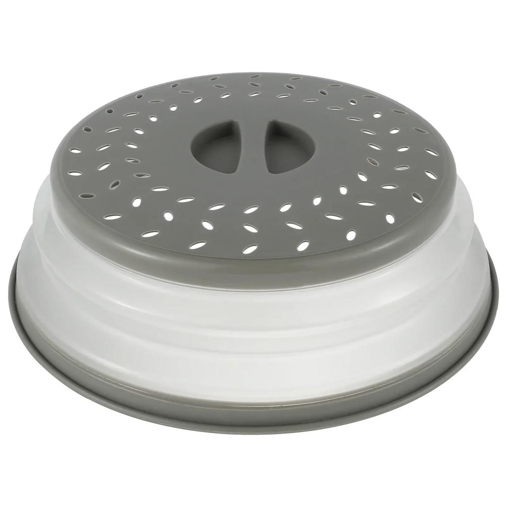 Reusable cooking cover, plastic folding microwave cover, food bowl cover, splash proof cover, dust-proof and heat-resistant food