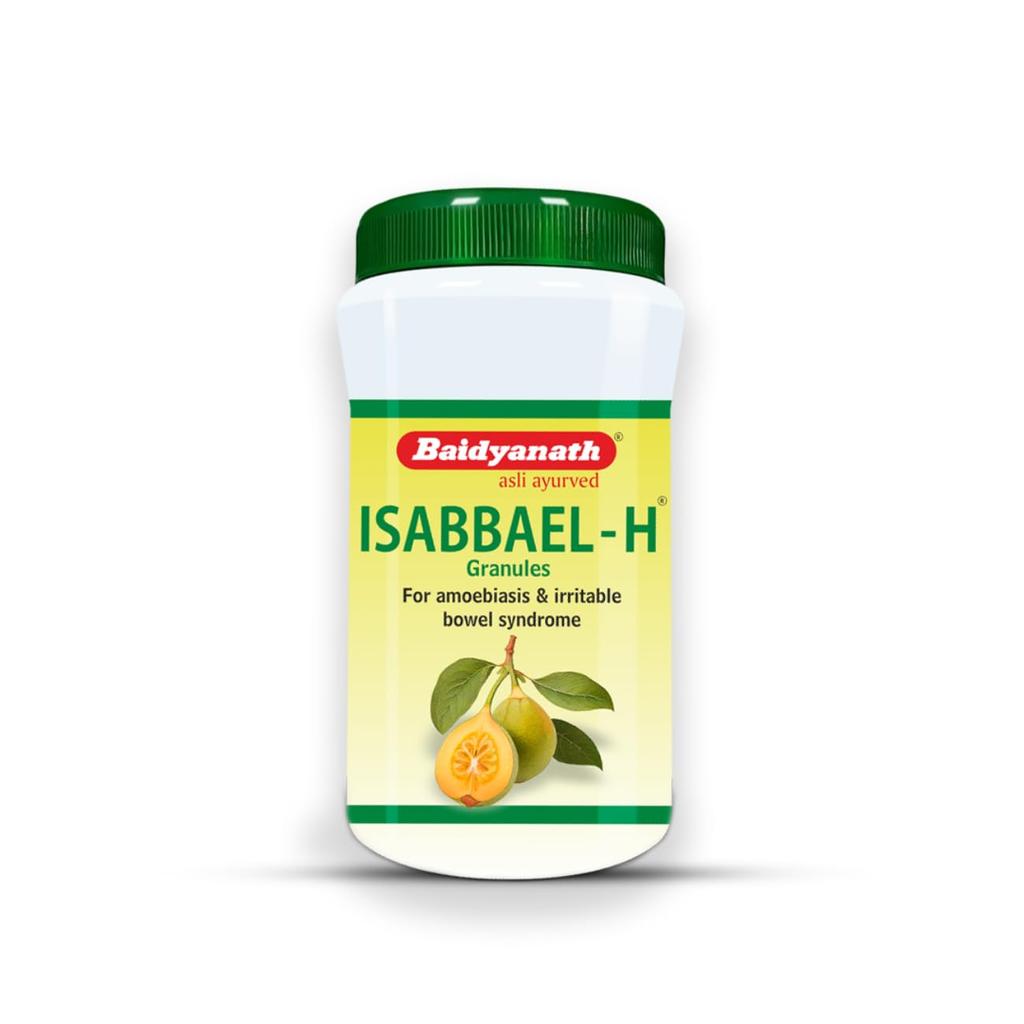 Baidyanath Isabbael H Granules 100g Pack Ayurvedic Herbal Digestive Support with Isabgol & Kutaj