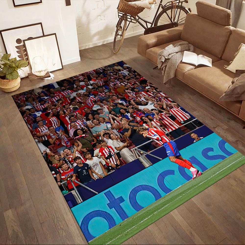 Atletico Madrid Floor Rug Office Rug Suitable For Living Rooms Entryway Outdoor Foyer Antislip Rug Decorate Offices Birthdaychristmas Gift