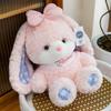 Adorable White Bunny Plush Toy - Perfect Sweet Healing Birthday Gift