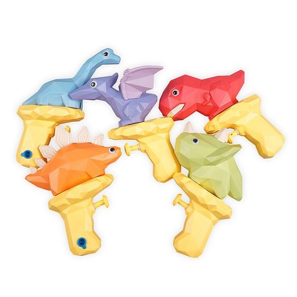 

Keyzus Little Dino Water Gun Детская игрушка для ванной, набор из 5 предметов, разные цвета, популярные корейские игрушки