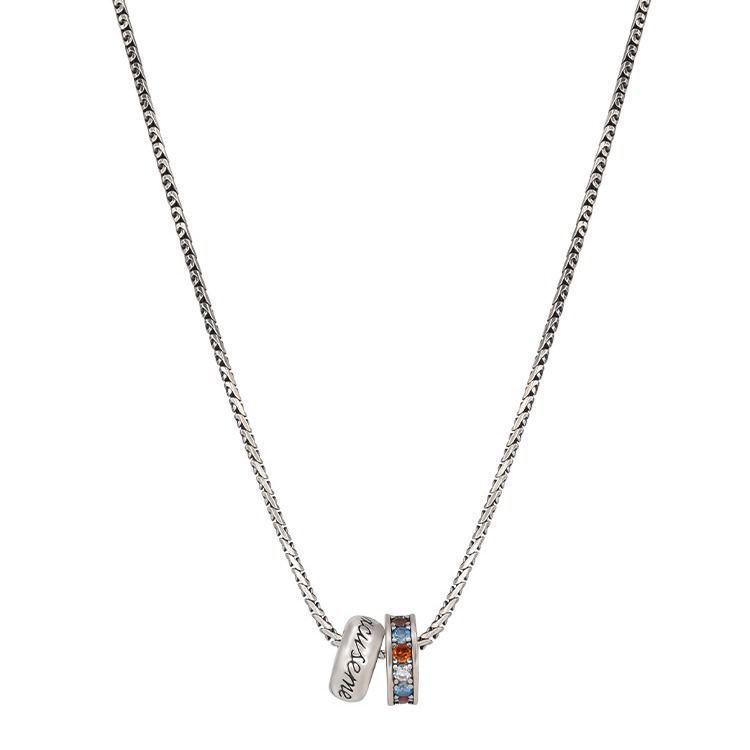 Разноцветное бриллиантовое бусинное ожерелье-подвеска для женщин - Ретро, Универсальное, Роскошный чокер