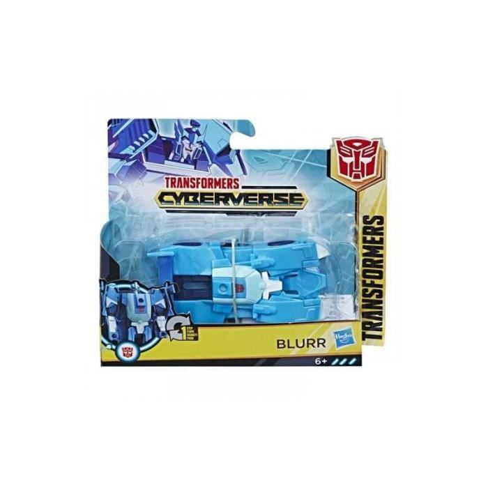 Figurine - HASBRO - Blurr - Transformers Cyberverse - Transformation simplifiée - Pour enfants