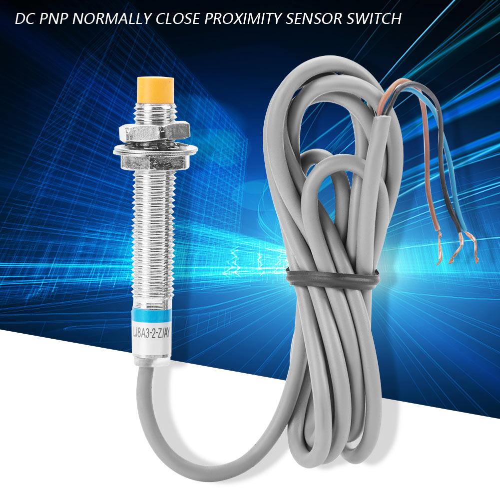 

Индуктивный датчик приближения LJ8A3 2 Z AY DC PNP Нормально-замкнутый НЗ 2мм