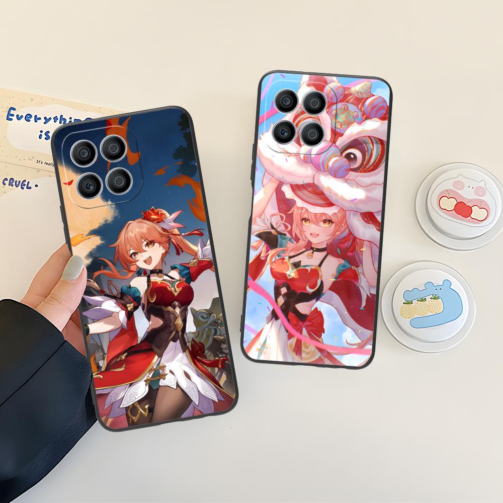 HSR Guinaifen Matte TPU Mobile Phone Case for Honor 90 80 70 60 50 30 20 10 9 8 7 Pro S SE Lite 5G Colorful Printing Cover