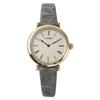 LCREA Women's Vintage Solar Watch Crocodile Leather LC2102-GPCSA