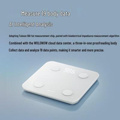 Wole Smart Rechargeable Body Fat Scale (CN Version)