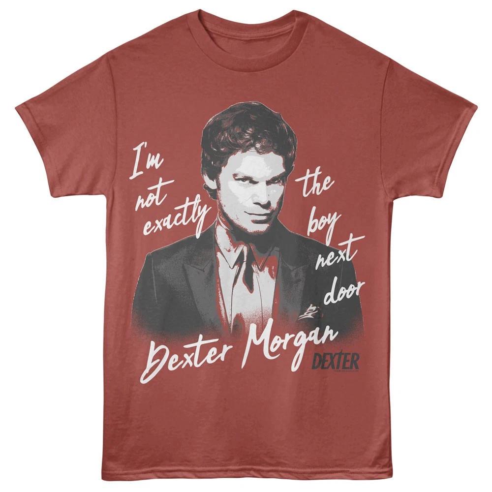 Dexter Crime Drama TV Show I m Not Exactly The Boy Next Door Men s T shirt 2XL