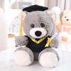 Graduate Plush Dolls Doctor Capybara Owl Bear Plush Toy Cute Stuffed Animal Toy Doll Soft Cartoon Pillow Graduation Gift