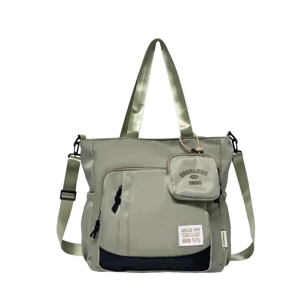 Rucsac Casual Elegant și Simplu de Umăr Multifuncțional pentru Studenți Crossbody cu Capacitate Mare Ghiozdan Școlar