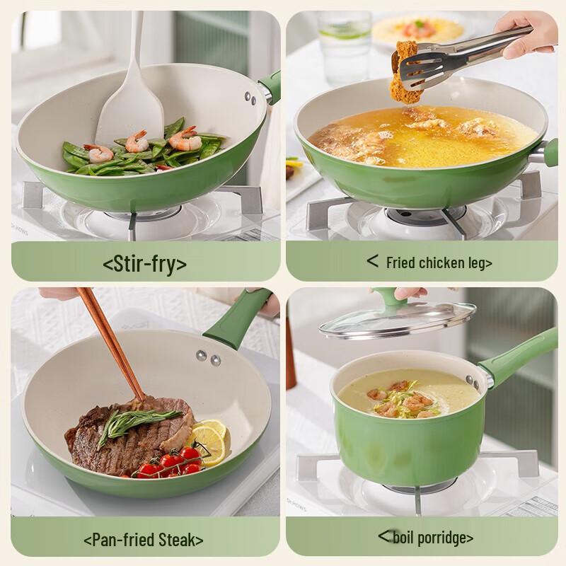 Hanle Star Stone Non-stick Cookware Set