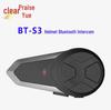 Neutral S3 Bluetooth Motorcycle Helmet Headset with Noise Cancelling & 3-Person Switching