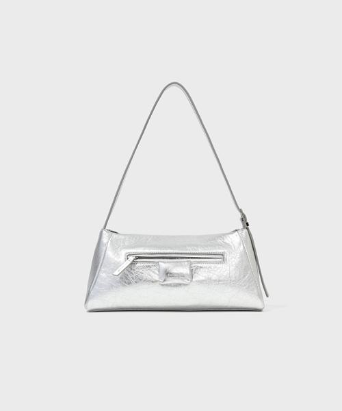 Demaker Bicorn Shoulder Bag-Silver