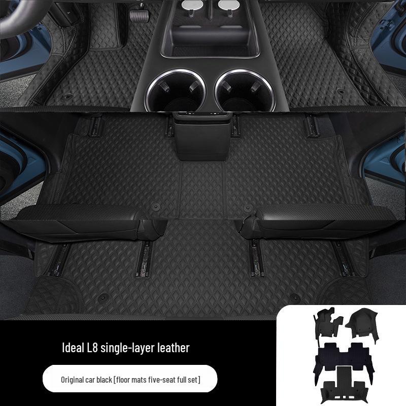 Ideal L8 Trunk Mat: Full Coverage Tail Box Liner for Car Interior Modification