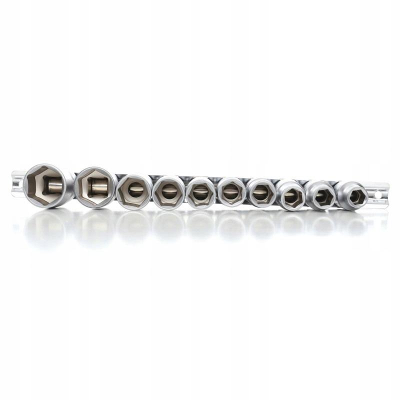 Socket Wrench Set 1/2" 10-24mm 10pcs