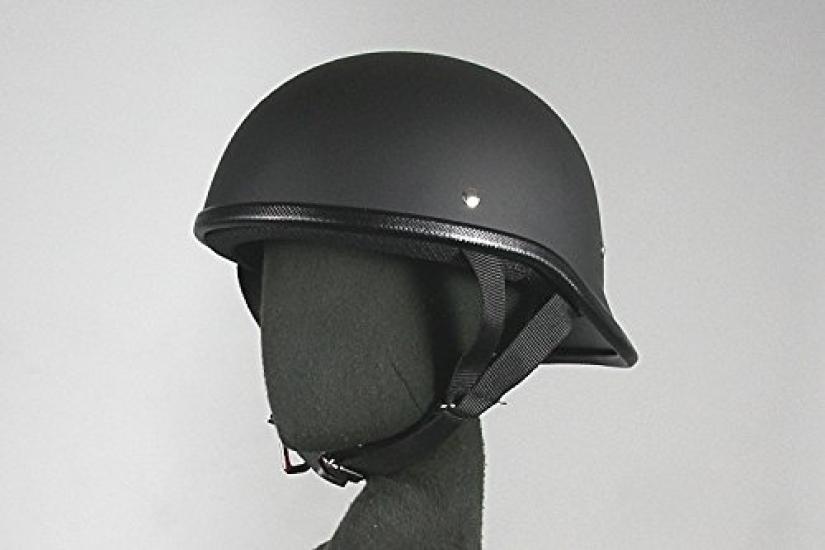 Bike Parts Center Helma Polodlouhá Kachní ocas Matná Černá Univerzální velikost Obvod 722205 (Hlava 57cm~60cm)