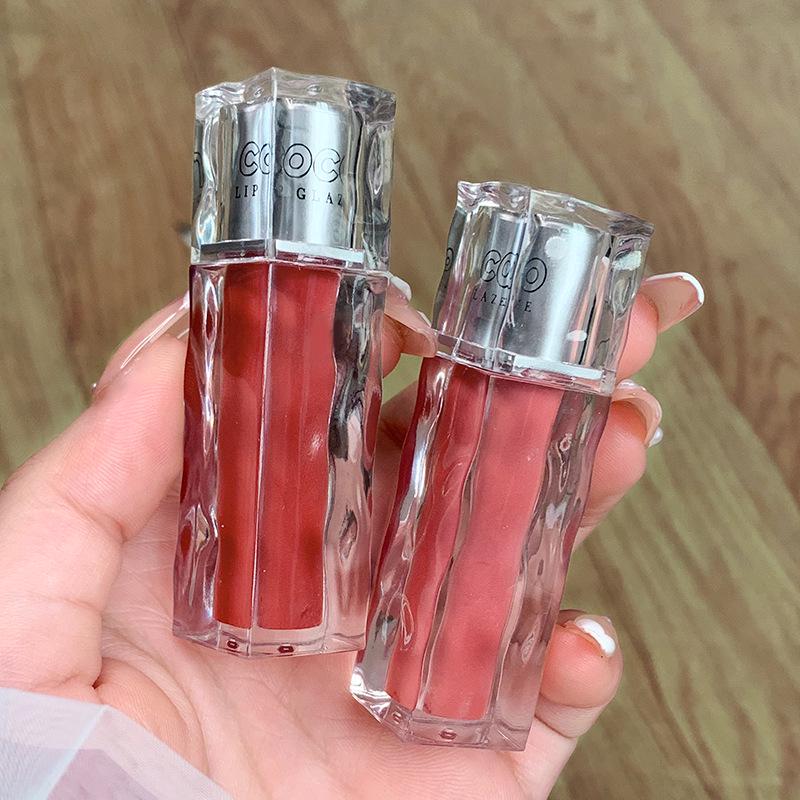 

Pinkcoco Ice Transparent Mirror Lip Gloss for Natural, Plump Lips