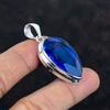 Faceted Tanzanite Quartz Pendant Gemstone Pendant 925 Sterling Silver Pendant Handmade Brand New Jewelry Healing Stone Pendant Gifts for Her